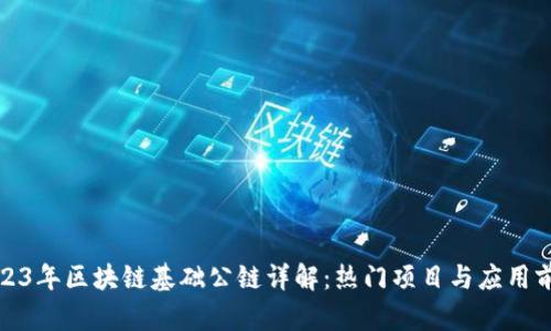 2023年区块链基础公链详解：热门项目与应用前景