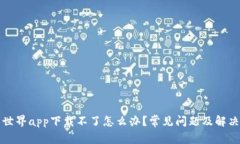 比特世界app下载不了怎么办？常见问题及解决方