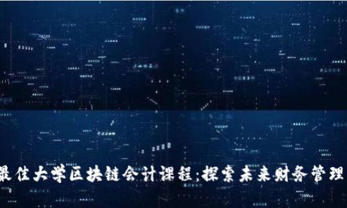 2024年最佳大学区块链会计课程：探索未来财务管理的新纪元